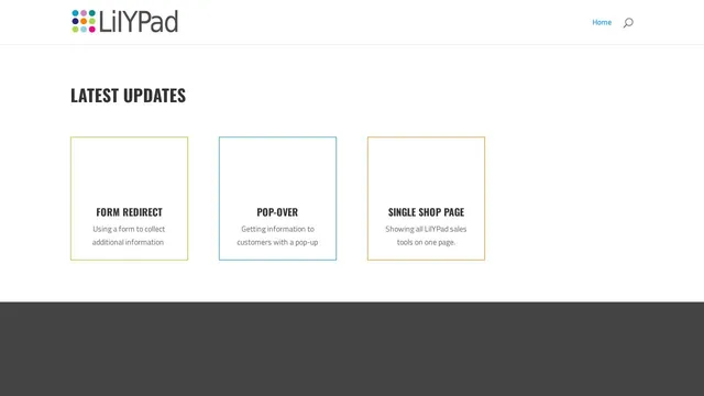 Screenshot of community.lilypadpos.com on port 443