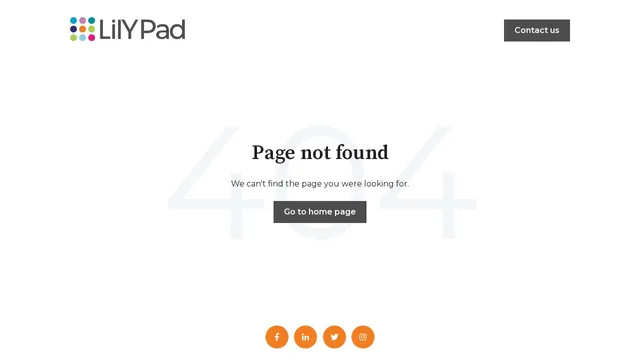 Screenshot of connect.lilypadpos.com on port 443