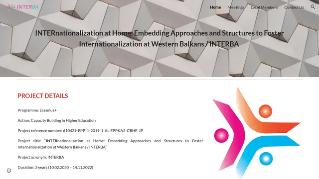 Screenshot of interba.uni-pr.edu on port 443
