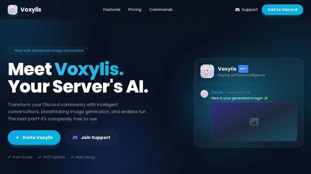 Screenshot of voxylis.is-an.ai on port 443