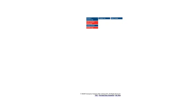 Screenshot of webcenter.hkbnes.net on port 443