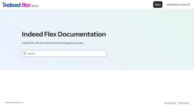Screenshot of docs.indeedflex.com on port 443