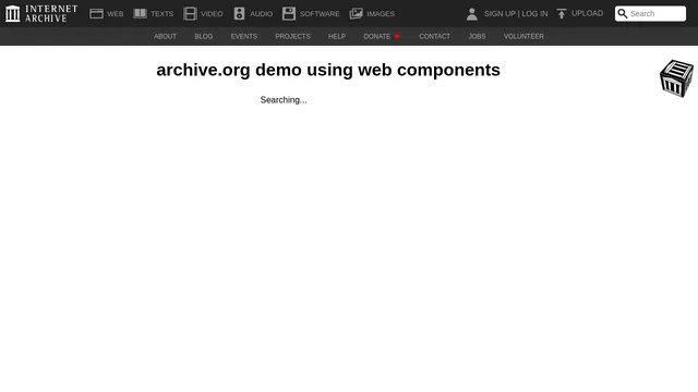 Screenshot of av.archive.org on port 443