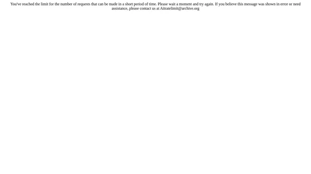 Screenshot of webservices.archive.org on port 443