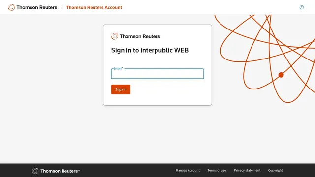 Screenshot of collaborate.interpublic.com on port 443