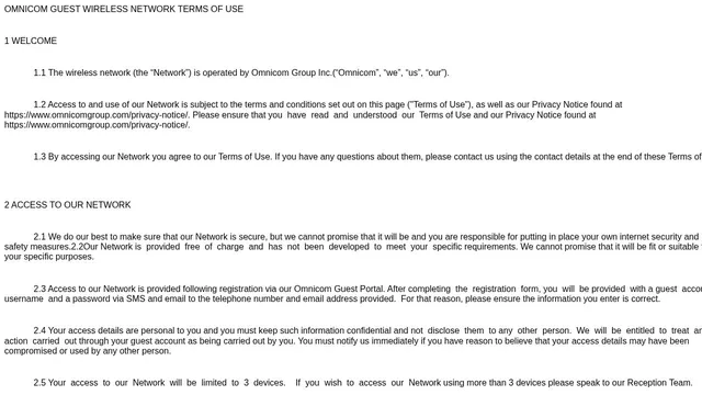 Screenshot of guest-aup.interpublic.com on port 443