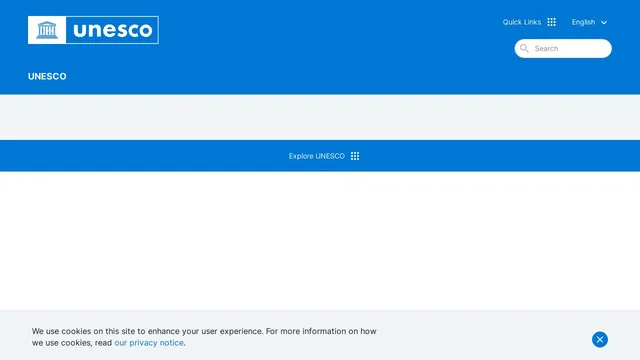 Screenshot of media.unesco.org on port 443