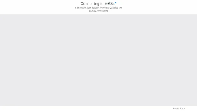 Screenshot of survey.roblox.com on port 443
