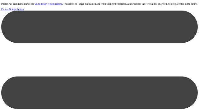 Screenshot of photon.design.firefox.com on port 443