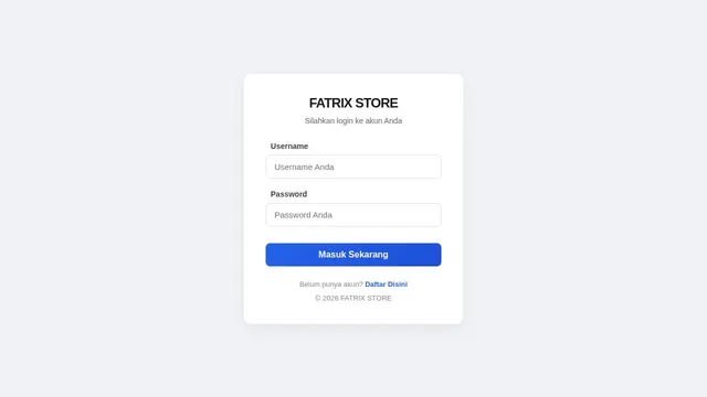 Screenshot of h2h.fatrix.web.id on port 443