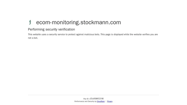 Screenshot of ecom-monitoring.stockmann.com on port 443