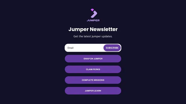 Screenshot of updates.jumper.xyz on port 443