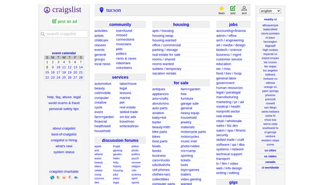Screenshot of secure.craigslist.org on port 443