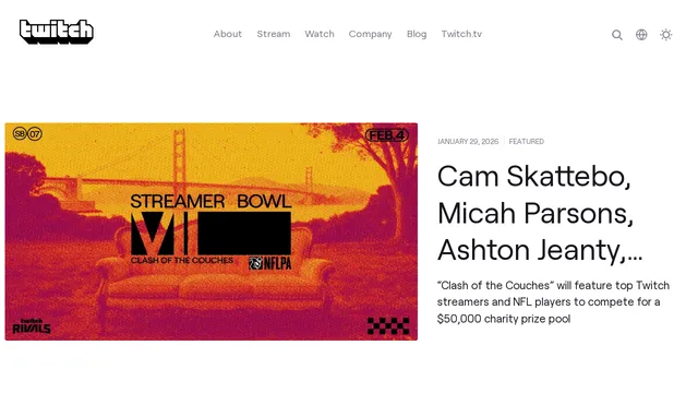 Screenshot of blog.twitch.tv on port 443