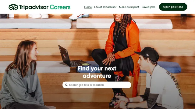 Screenshot of careers.tripadvisor.com on port 443