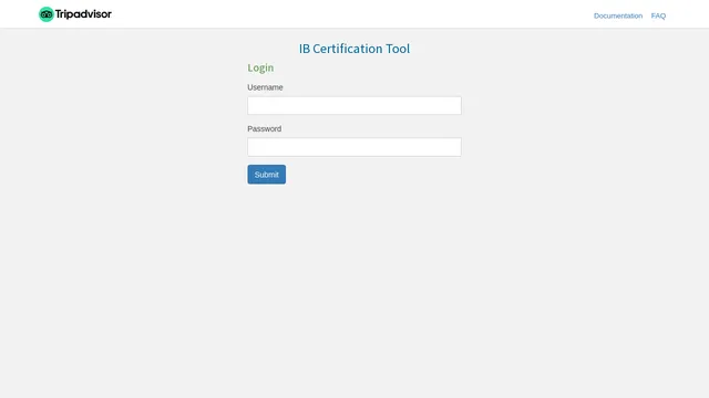 Screenshot of hacapitest.developer.tripadvisor.com on port 443