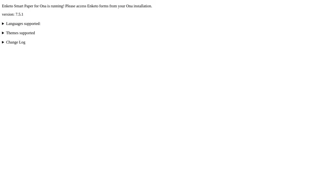 Screenshot of enketo-ncds.who.int on port 443