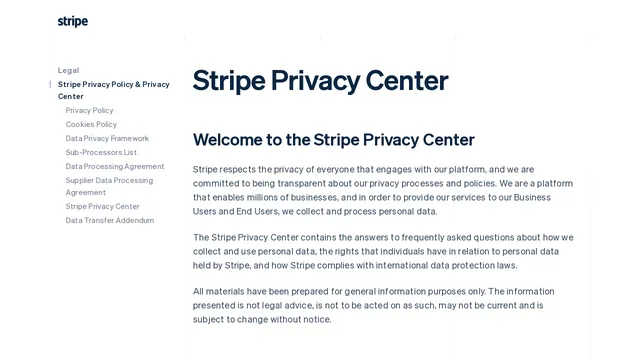 Screenshot of m.stripe.com on port 443