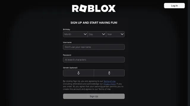Screenshot of assetgame.roblox.com on port 443