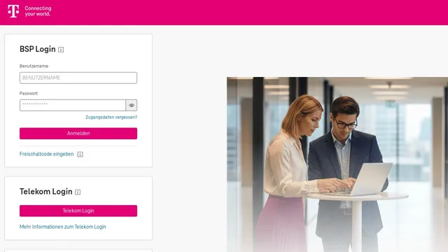 Screenshot of bsp-ta2.telekom.de on port 443