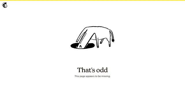 Screenshot of cstrack.mailchimp.com on port 443