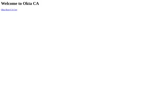 Screenshot of ca.okta.com on port 443