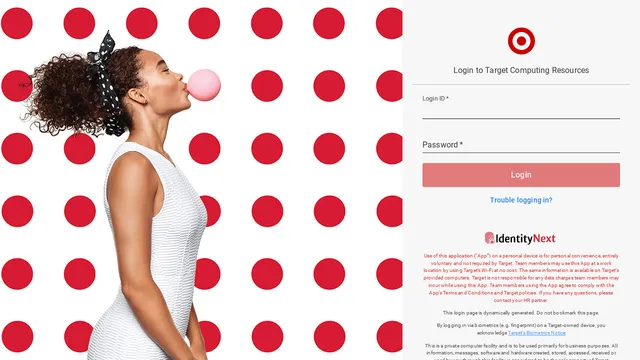 Screenshot of cgisandbox.target.com on port 443