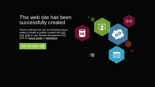 Screenshot of servers.azurewebsites.net on port 443