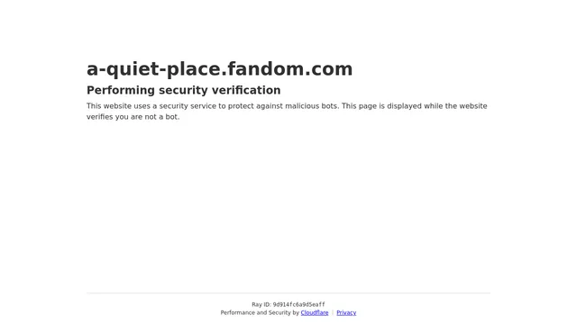 Screenshot of a-quiet-place.fandom.com on port 443