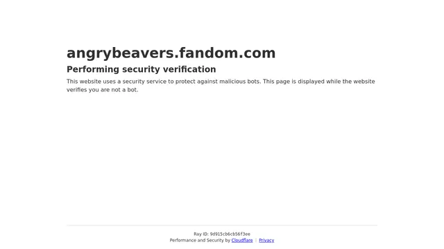 Screenshot of angrybeavers.fandom.com on port 443