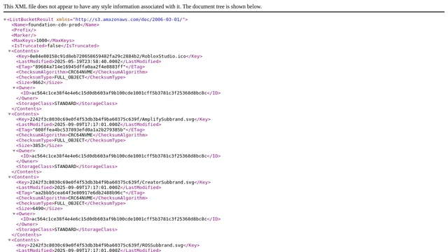 Screenshot of cdn.foundation.roblox.com on port 443