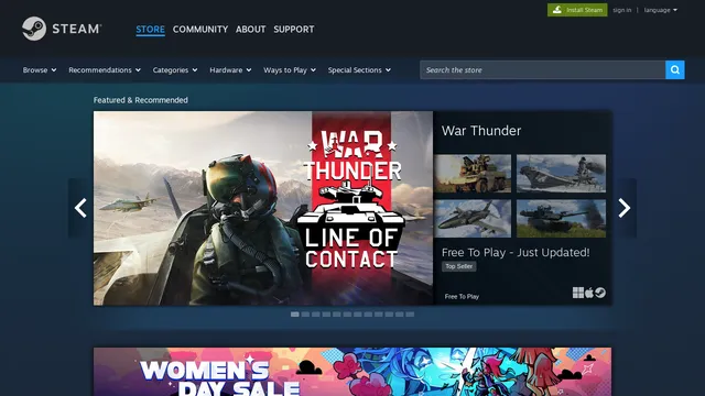 Screenshot of cdn4.store.steampowered.com on port 443