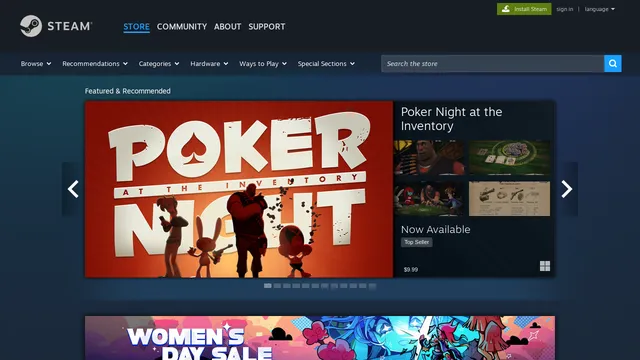 Screenshot of checkout.steampowered.com on port 443