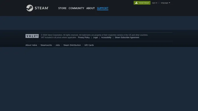 Screenshot of dongle.steampowered.com on port 443