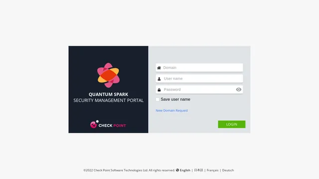 Screenshot of smp1.g04.checkpoint.com on port 443