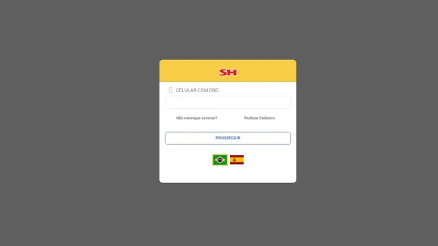 Screenshot of digital.sh.com.br on port 443