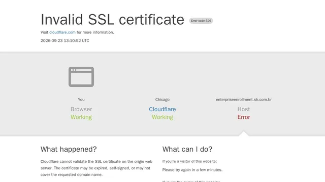 Screenshot of enterpriseenrollment.sh.com.br on port 443