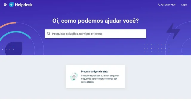 Screenshot of helpdesk.sh.com.br on port 443