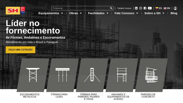 Screenshot of sh.com.br on port 443