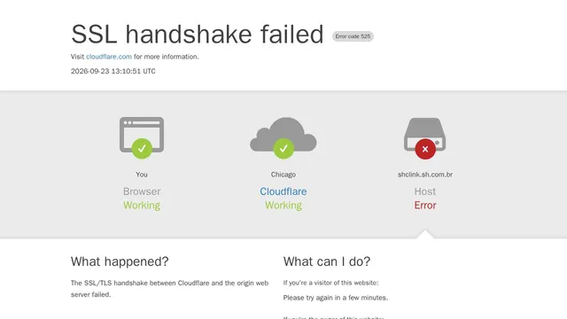 Screenshot of shclink.sh.com.br on port 443