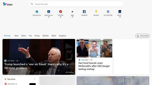 Screenshot of g.msn.com on port 443
