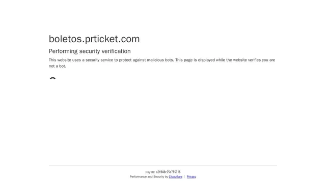 Screenshot of prticket.com on port 443