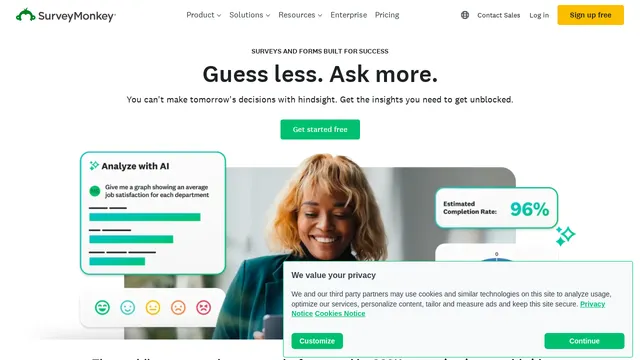 Screenshot of surveymonkey.com on port 443