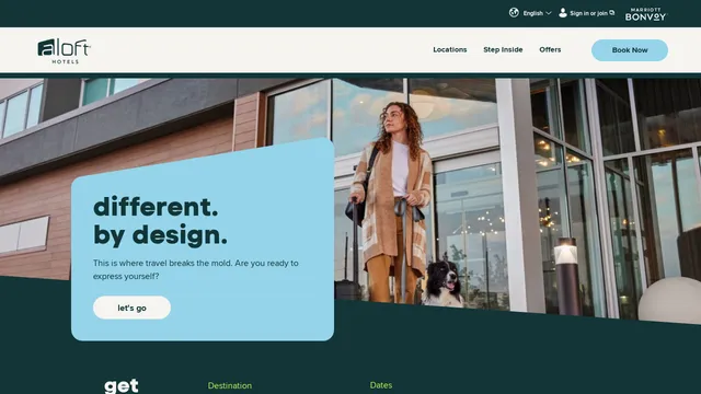 Screenshot of aloft-hotels.marriott.com on port 443