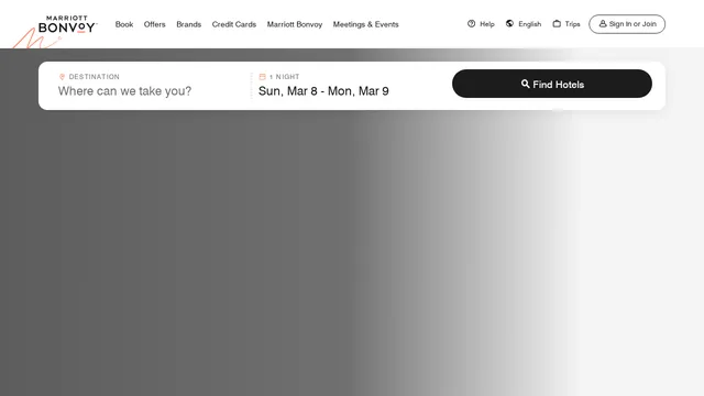 Screenshot of app.marriott.com on port 443