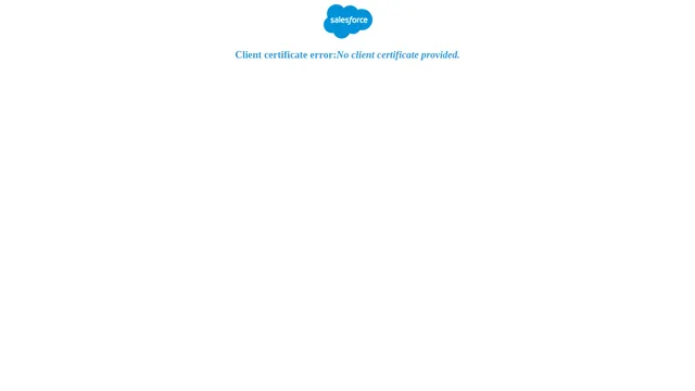 Screenshot of cs310.my.salesforce.com on port 9443