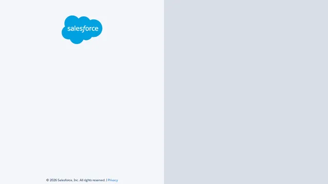 Screenshot of cs45.my.salesforce.com on port 443