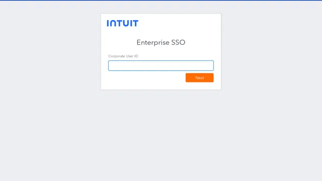Screenshot of app.intuit.com on port 443
