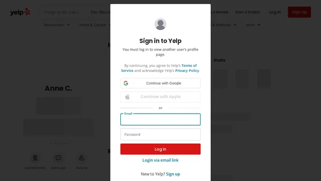 Screenshot of aasquared.yelp.com on port 443
