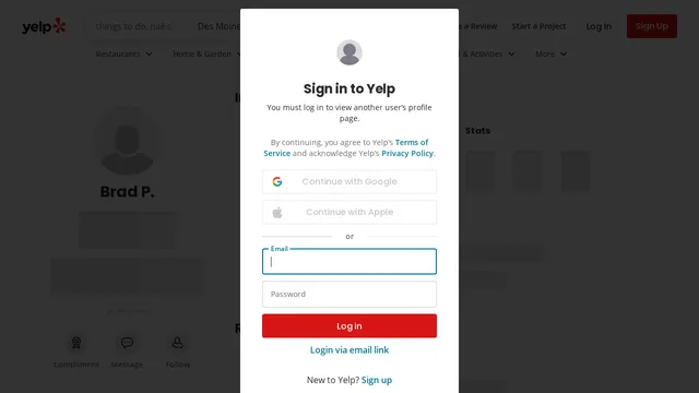 Screenshot of abiblecommentary.yelp.com on port 443